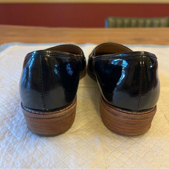 SOFFT Napoli Patent Leather Loafers Size 7M Black Classic and Elegant - Picture 11 of 12